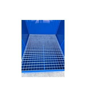 Single IBC Cabinet - Inside Showing Grid