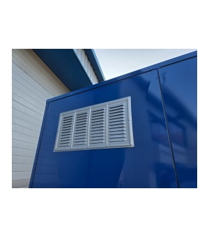 Single IBC Cabinet - Outside Showing Vents