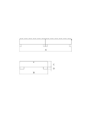 Premium Sump Pallet for 8 Drums (Slats)