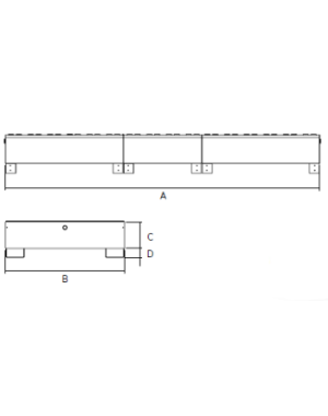 Spill Pallet, Sump Pallet, Spill Control, Drum Pallet Drawing