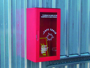 picture of fire extinguisher housing
