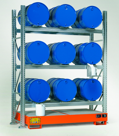 picture of drum shelving