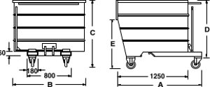 Tipping Skip Diagram