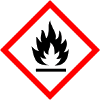 flammable warning symbol